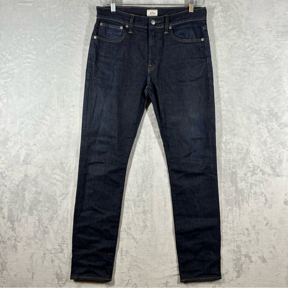 J Crew Jeans Mens 31x32 Blue 484 Slim Fit Kurabo Japanese Denim Casual Preppy